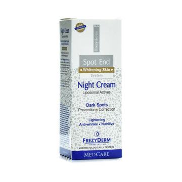 Frezyderm Spot End Night Cream - Κρέμα νύχτας κατά των πανάδων και δυσχρωμιών, λειαντική και αντιγηραντική